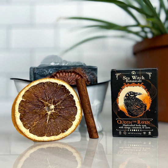 Artisan Soap: Quoth the Raven - Orange Spice, Cinnamon, Clove