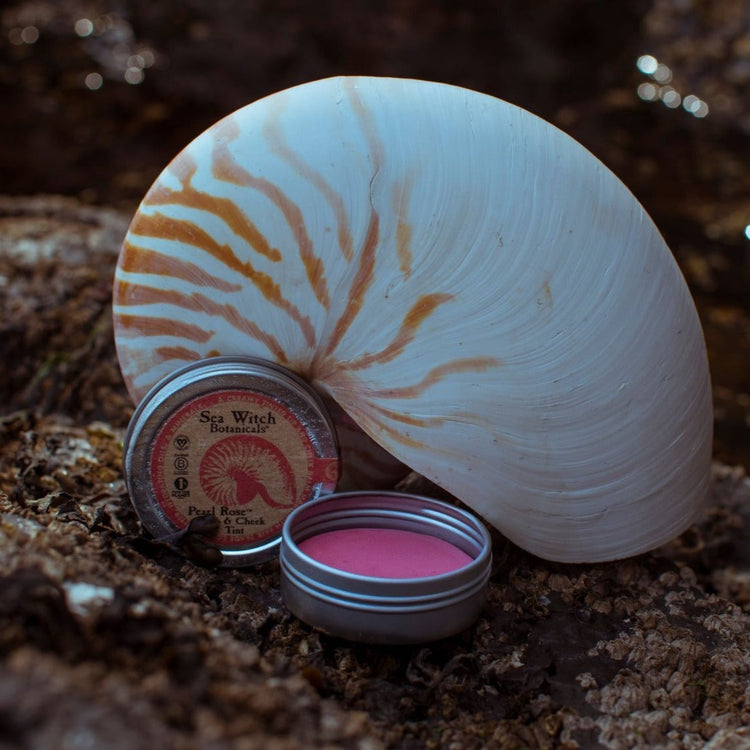 Lip Tint: Shimmering Pearl Rose-Lipcare-Sea Witch Botanicals-Sea Witch Botanicals