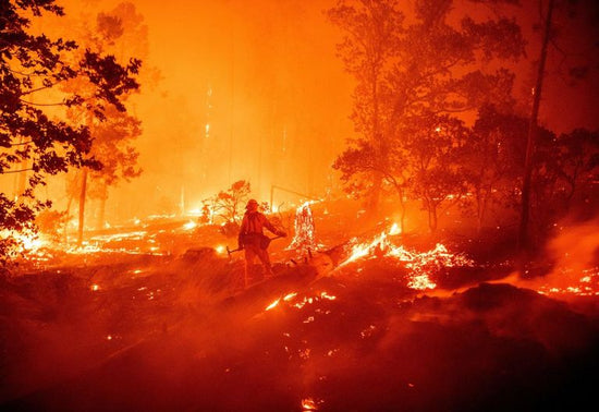 Record-breaking wildfires in California 2020