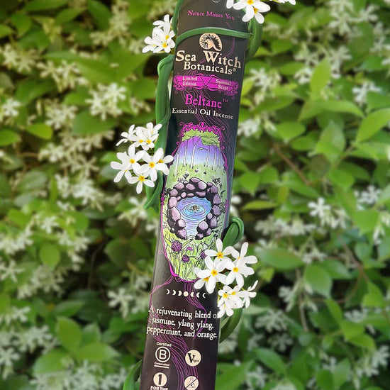 Beltane Incense: with All-Natural Jasmine, Ylang Ylang, Peppermint, & Orange