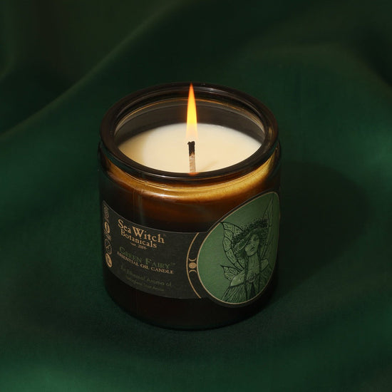 Green Fairy Candle