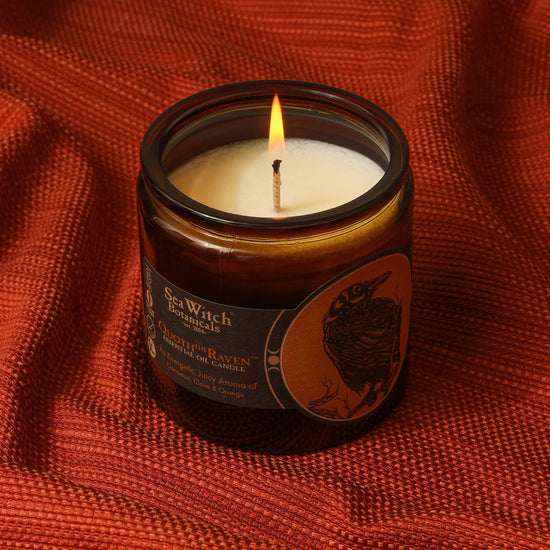 Quoth the Raven Candle