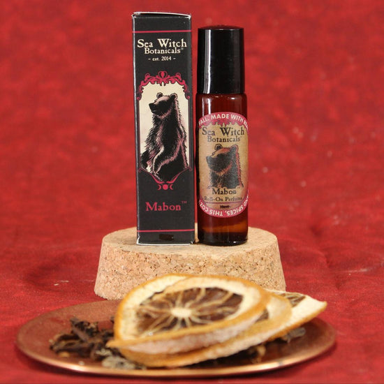 Mabon Roll-On Perfume with Vanilla, Coffee, Bergamot, & Spices