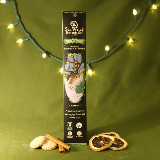 Yule Incense: with Ginger, Vanilla, Orange, & Seasonal Spices