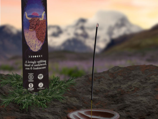 Lammas Incense: with All-Natural Sandalwood, Rose, & Frankincense Essential Oils
