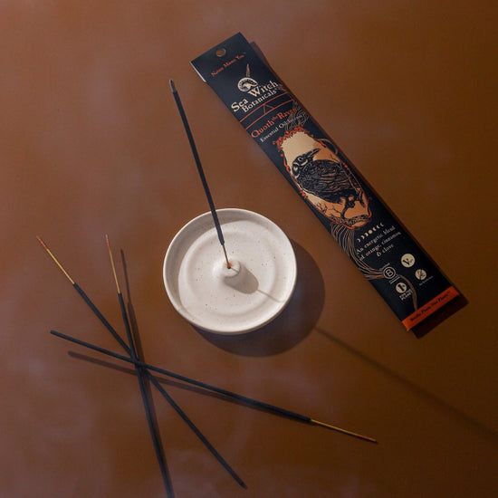 Quoth the Raven Incense: with All-Natural Orange, Cinnamon, & Clove Essential Oils