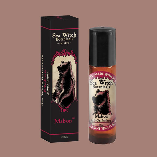 Mabon Roll-On Perfume with Vanilla, Coffee, Bergamot, & Spices