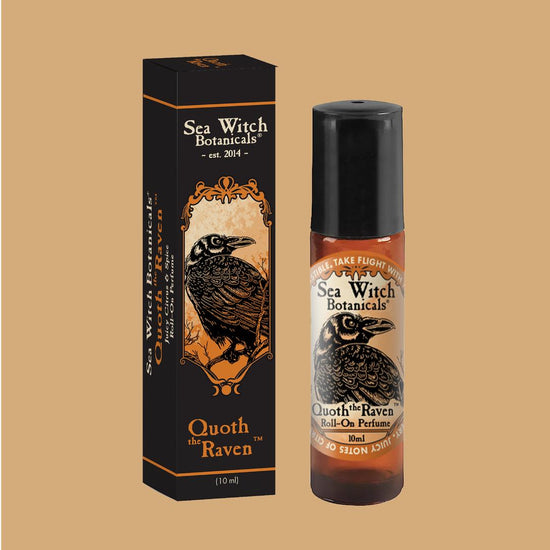 Quoth the Raven Roll-On Perfume with Orange, Cinnamon, & Clove