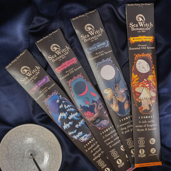 Moon Phase Incense Set
