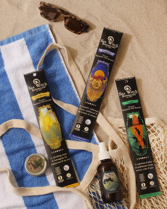 All-Natural Summer Incense & Skincare Set