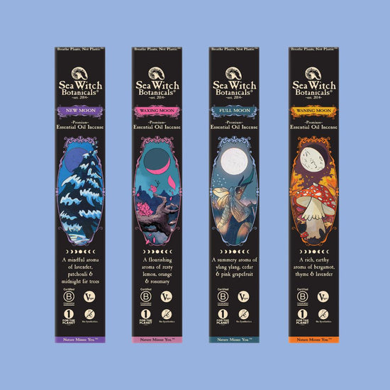 Moon Phase Incense Set