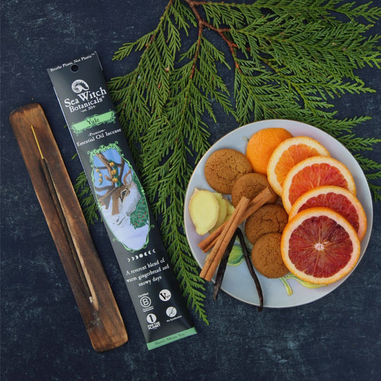 Yule Incense: with Ginger, Vanilla, Orange, & Seasonal Spices