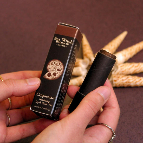 Cappuccino Lipstick: Tinted Balm for Lips, Cheeks, & Eyelids