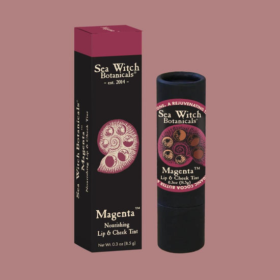 Magenta Lipstick: Tinted Balm for Lips, Cheeks, & Eyelids