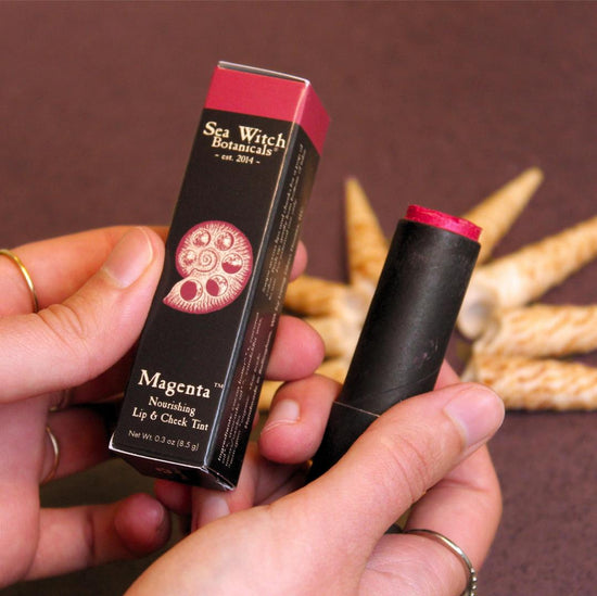 Magenta Lipstick: Tinted Balm for Lips, Cheeks, & Eyelids