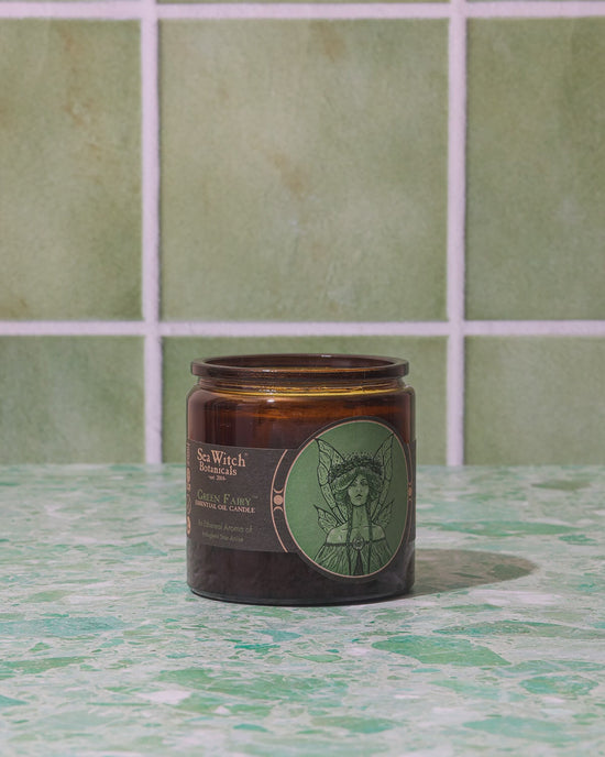 Green Fairy Candle