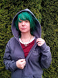 Hoodies: 100% Cotton Grey-Clothing-Sea Witch Botanicals-Small-Sea Witch Botanicals