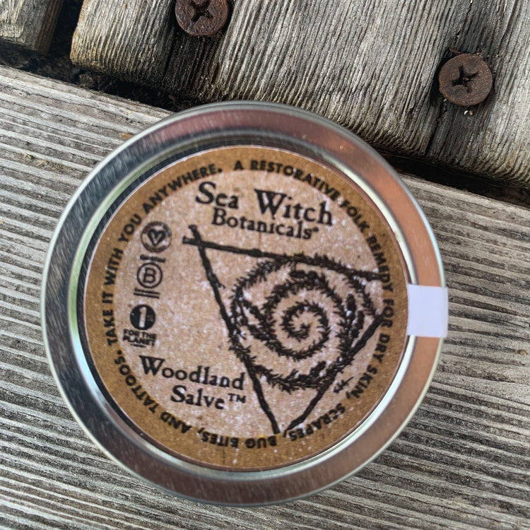 Woodland Salve™ - A Healing Folk Remedy-Folk Remedy-Sea Witch Botanicals-25g tin-Sea Witch Botanicals