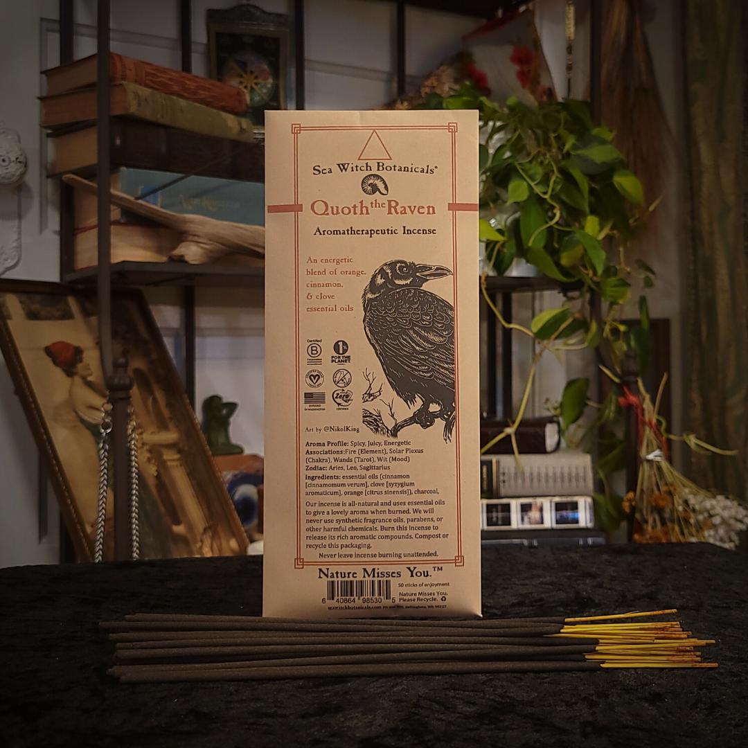 Quoth the Raven 50 pack "bulk" Essential Oil Incense