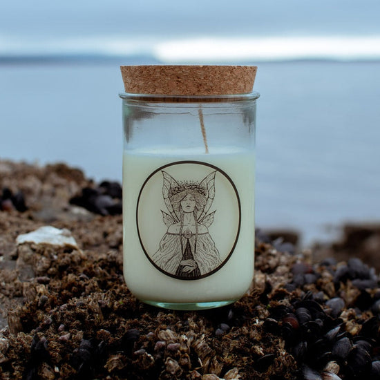 Green Fairy Candle SWB 
