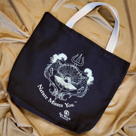 Sea Witch Botanicals Canvas Tote Bag